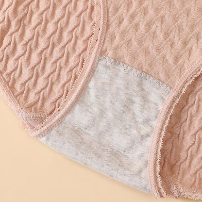 Plusock Plus Size High-Waisted Bow Tie Panty(5 Pairs) - image 7