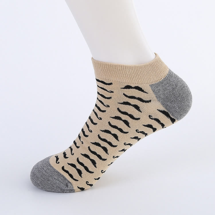 Plusock Irregular Patterns Ankle Socks(5 Pairs) - image 5
