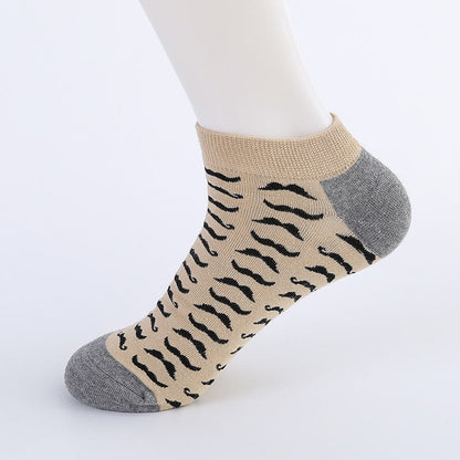 Plusock Irregular Patterns Ankle Socks(5 Pairs) - image 5