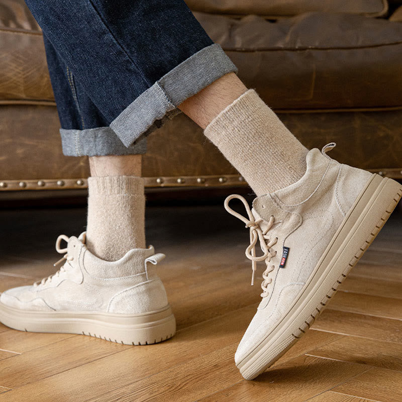 Plusock Plus Size Thick Insulated Heated Winter Crew Socks(5 Pairs) - image 2