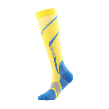 Diamond Twill Compression Socks(4 Pairs)