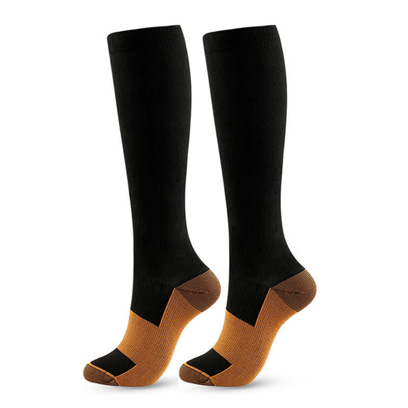Plusock Breathable Sports Compression Socks(3 Pairs) - image 7