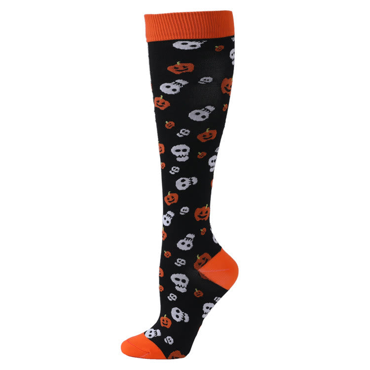 Plusock Halloween Funny Compression Socks(4 Pairs) - image 7