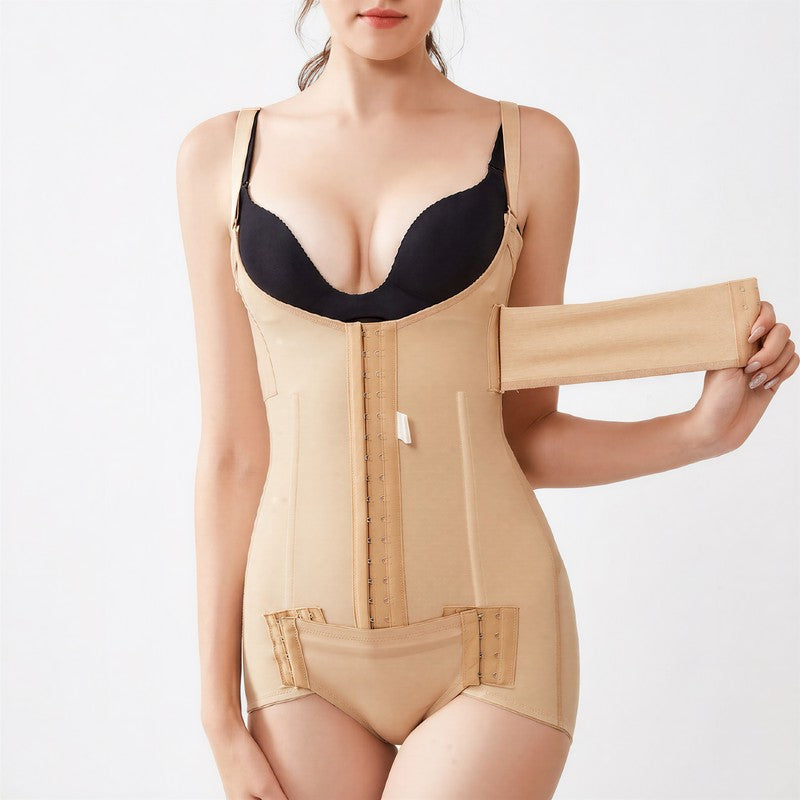 Plusock Open-bust Front Closure Shaping Bodysuit - image 2