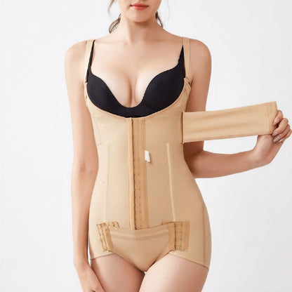 Plusock Open-bust Front Closure Shaping Bodysuit - image 2