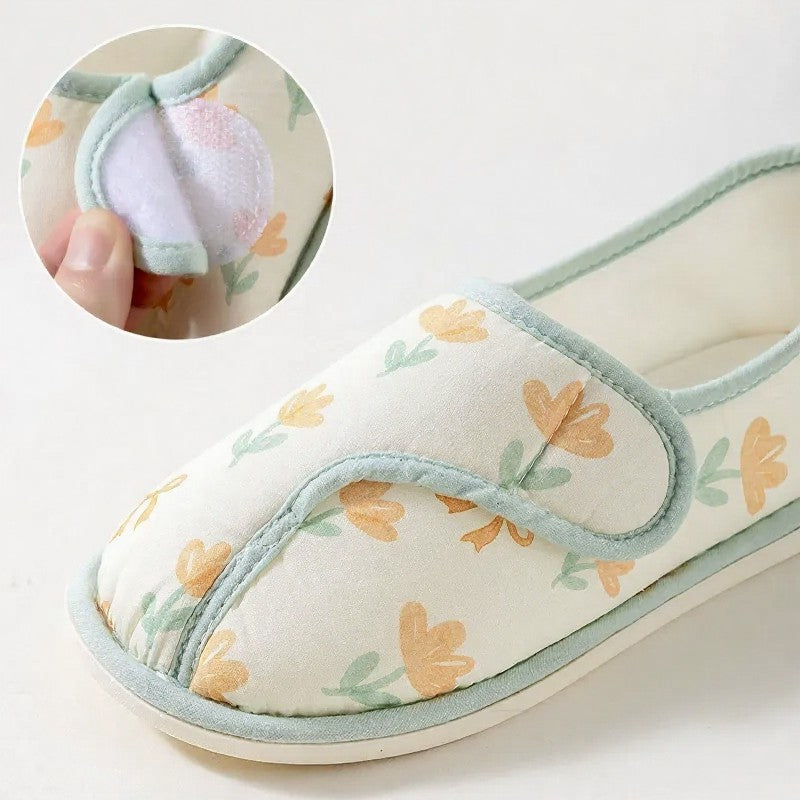 Plusock Adjustable Daisy Cotton Fluffy Shoes - image 4