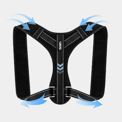 Plusock Adjustable Back Support Belt Posture Corrector - image 3