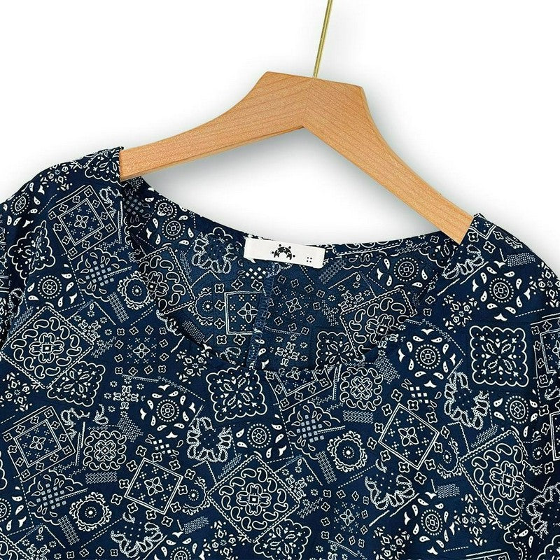 Plusock Boho Print Relaxed Midi Dress - image 1