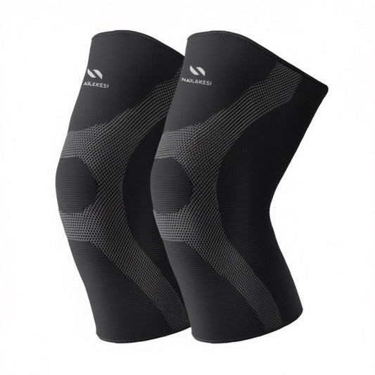 Plusock Thermal Compression Support Plus Size Sports Knee Brace - image 0