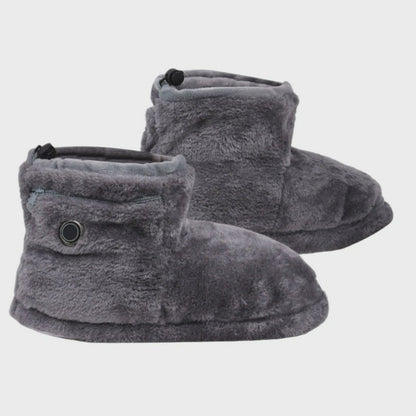 Plusock Heating Cozy Knit Plush Slipper Socks - image 8