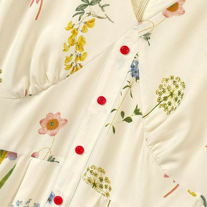 Plusock Botanical Button Front Maxi Dress - image 5
