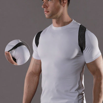 Plusock Adjustable Back Support Posture Corrector - image 1