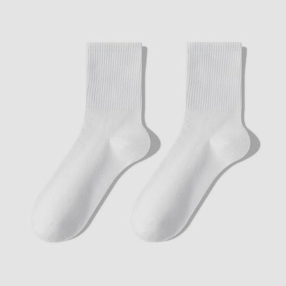 Plusock Everyday Cotton Blend Quarter  Socks(7 Pairs) - White - EU39-43(US6-9) - image 8