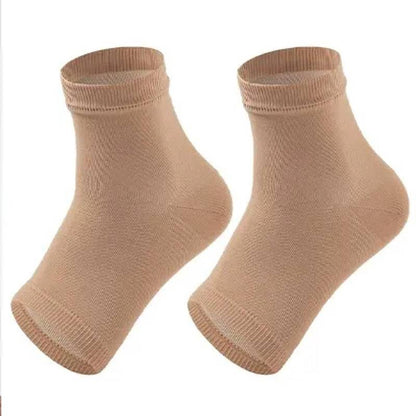 Plusock Everyday Fit Compression Ankle Braces - Nude - EU42-45 (US8.5-11) - image 5