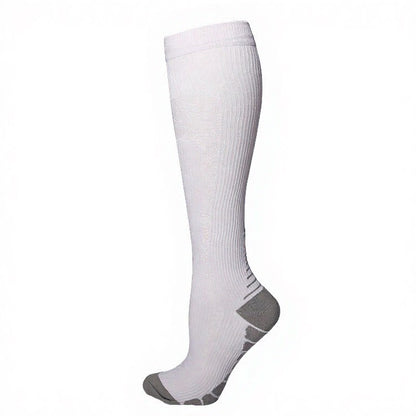 Plusock Solid Color Arrow Pattern Compression Socks(5 Pairs) - image 10