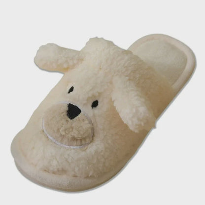 Plusock Cozy Cartoon Bear Plush Indoor Slippers - image 4