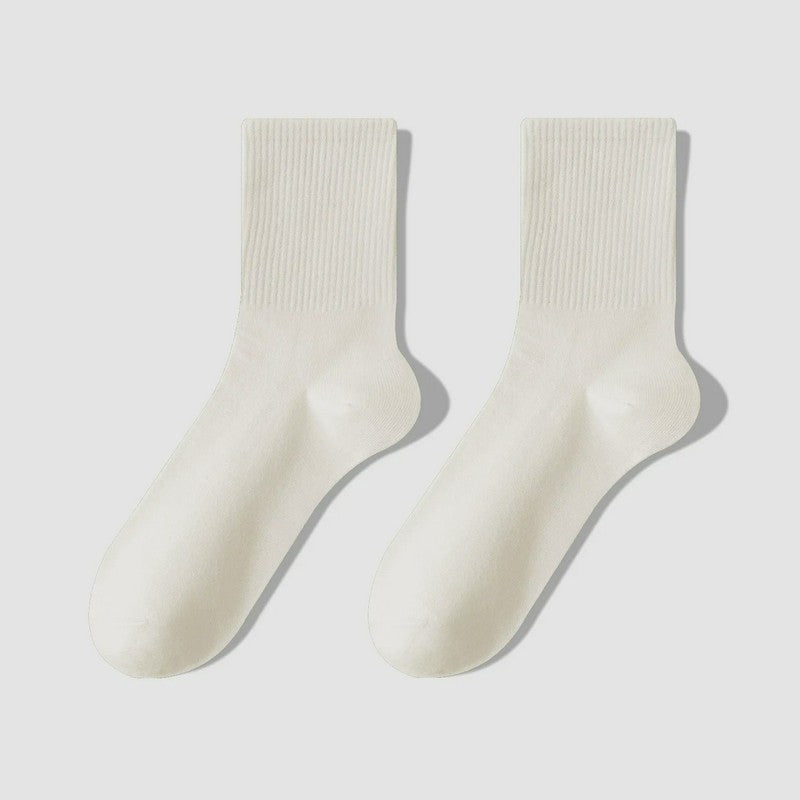 Plusock Everyday Cotton Blend Quarter  Socks(7 Pairs) - Beige - EU39-43(US6-9) - image 7