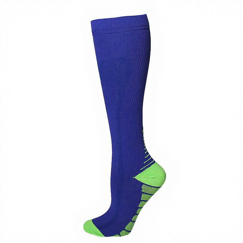 Plusock Solid Color Arrow Pattern Compression Socks(5 Pairs) - image 12