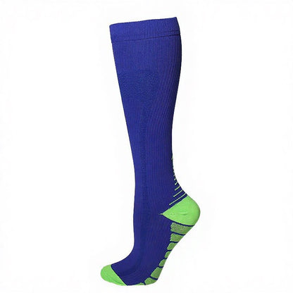 Plusock Solid Color Arrow Pattern Compression Socks(5 Pairs) - image 12