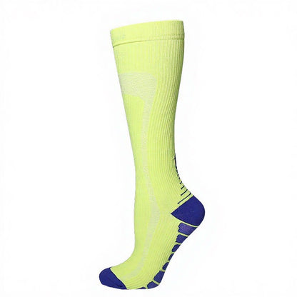 Plusock Solid Color Arrow Pattern Compression Socks(5 Pairs) - image 15