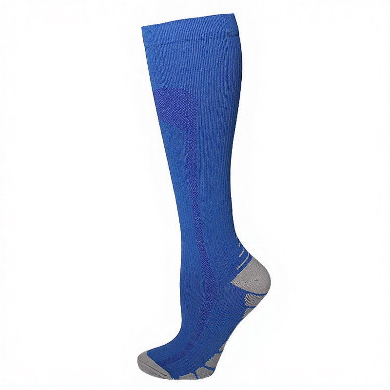 Plusock Solid Color Arrow Pattern Compression Socks(5 Pairs) - image 13
