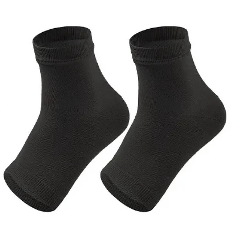 Plusock Everyday Fit Compression Ankle Braces - Black - EU42-45 (US8.5-11) - image 3