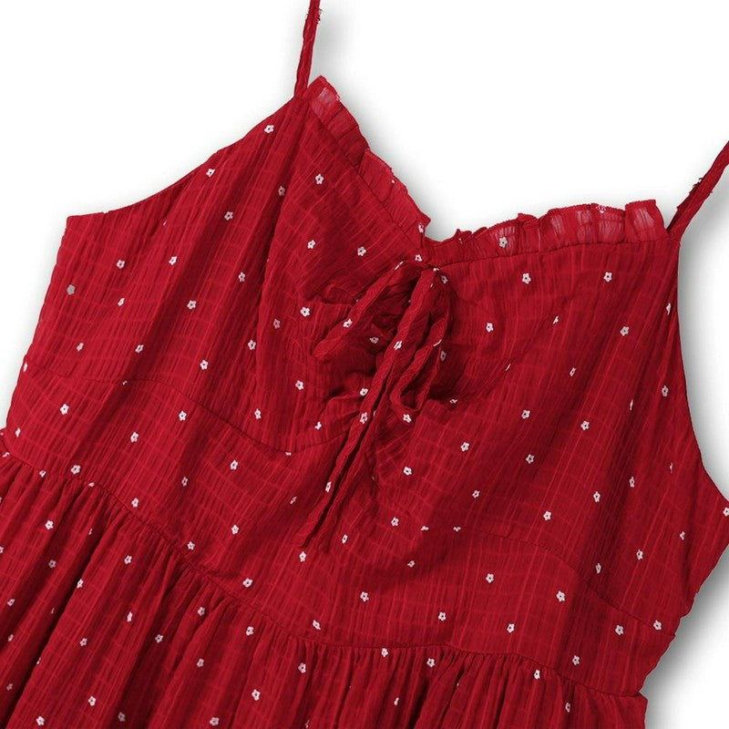 Plusock Romantic Ditsy Dot Dress Two Piece Set - Dress - 6XL - image 10