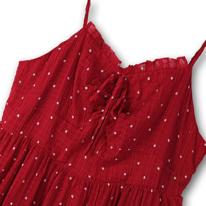 Plusock Romantic Ditsy Dot Dress Two Piece Set - Dress - 6XL - image 10