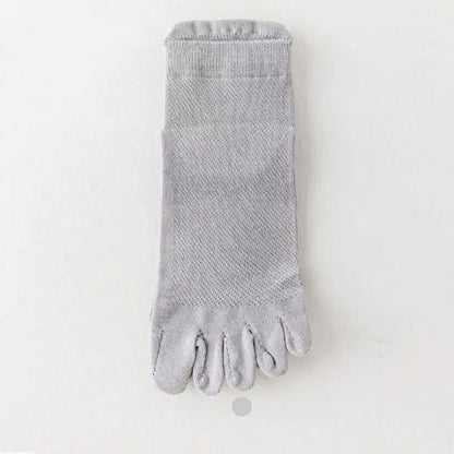 Plusock Breathable Alignment Socks(5 Pairs) - Light Gray - EU39-44(6-10) - image 8