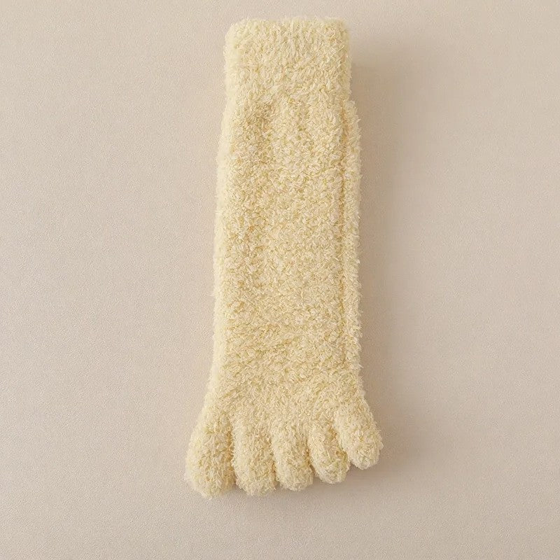 Plusock Cozy Alignment Socks(3 Pairs) - Yellow+Pink+Light Green - EU36-40(US3-6) - image 9