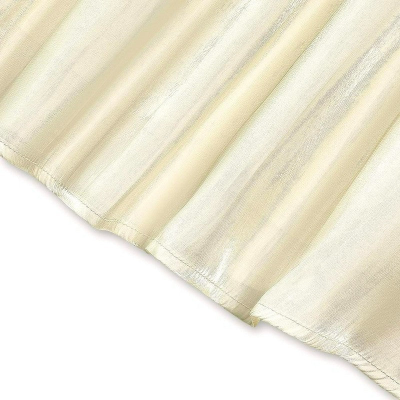 Plusock Silky Pleated Midi Skirt - image 3