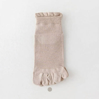 Plusock Breathable Alignment Socks(5 Pairs) - Coffee - EU39-44(6-10) - image 6
