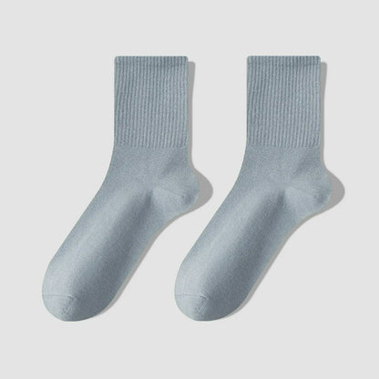 Plusock Everyday Cotton Blend Quarter  Socks(7 Pairs) - Blue - EU39-43(US6-9) - image 3
