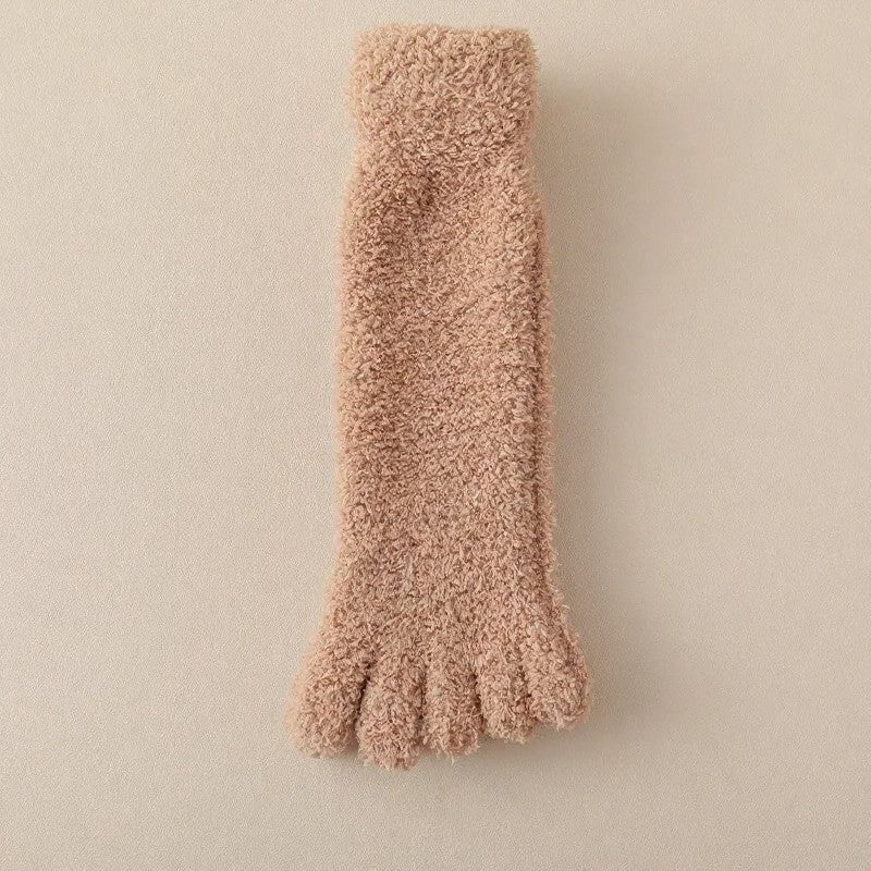 Plusock Cozy Alignment Socks(3 Pairs) - Coffee+Camel+Black - EU36-40(US3-6) - image 5