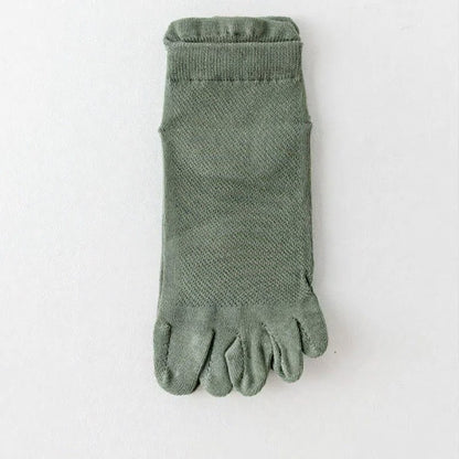 Plusock Breathable Alignment Socks(5 Pairs) - Green - EU39-44(6-10) - image 2