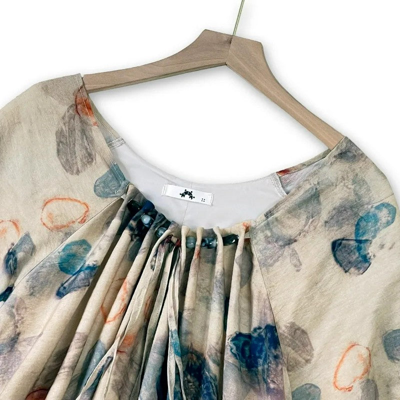 Plusock Watercolor Floral Relaxed Maxi Dress - image 2