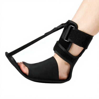 Plusock Adjustable Foot Drop Night Splint Ankle Brace - Black - EU36-45(US3-11) - image 0