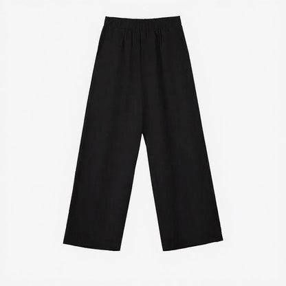 Plusock Minimalist Square Neck Wide Leg Two Piece Pant Set - image 2