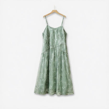 Plusock Sage Floral Two Piece Skirt Set - Dress - 6XL - image 12