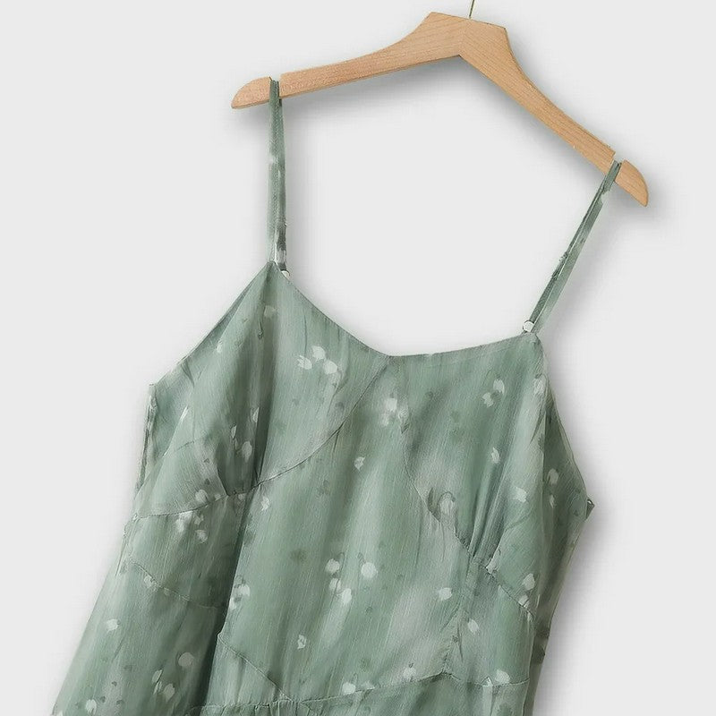 Plusock Sage Floral Two Piece Skirt Set - image 4