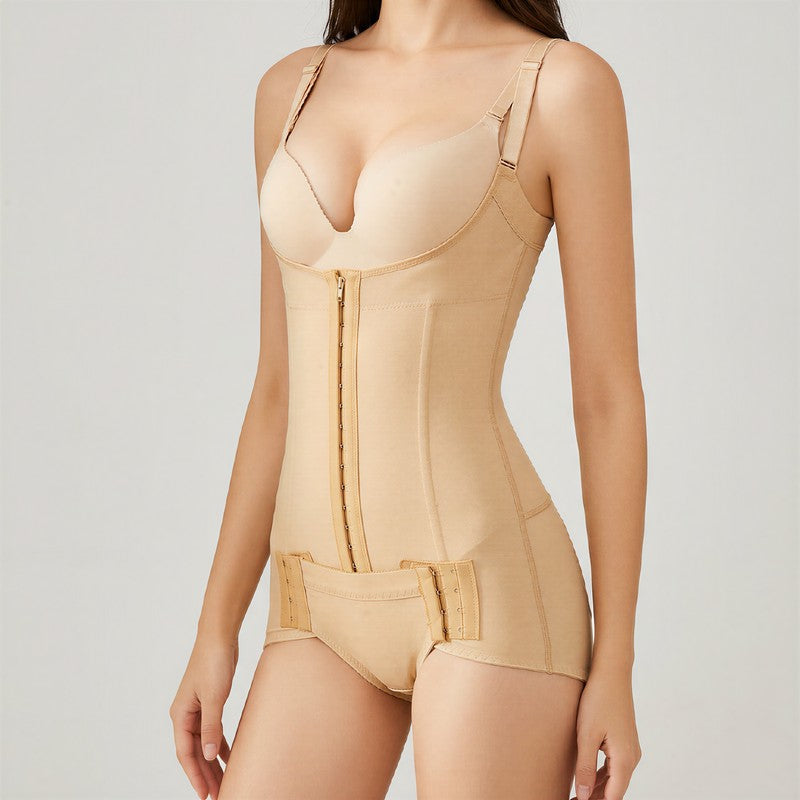 Plusock Open-bust Front Closure Shaping Bodysuit - image 7