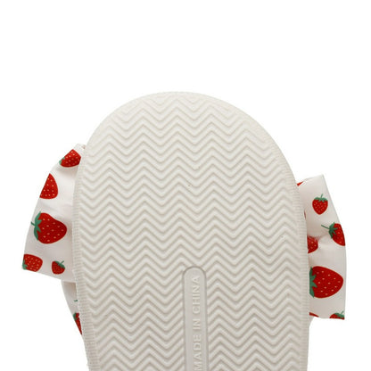Plusock Strawberry Bow Slippers - image 8
