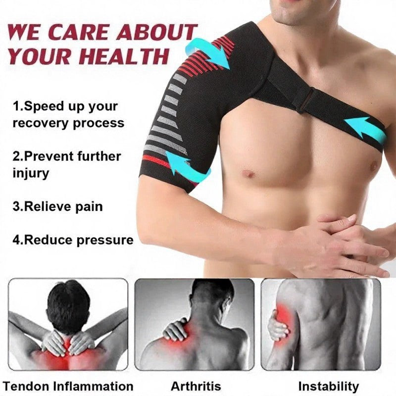 Plusock Knitted Single Shoulder Support Brace - image 7