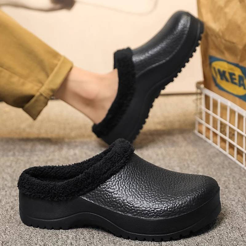 Plusock Cozy Fleece Lined Work Shoes - image 0