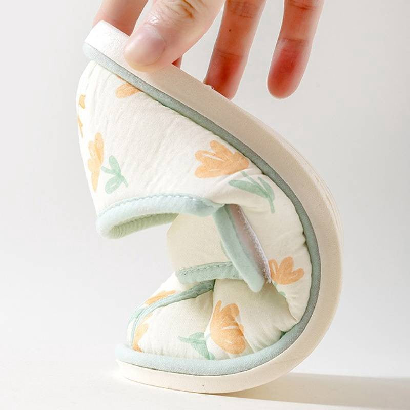 Plusock Adjustable Daisy Cotton Fluffy Shoes - image 5