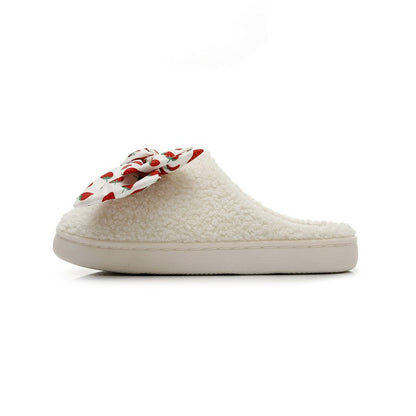 Plusock Strawberry Bow Slippers - image 6