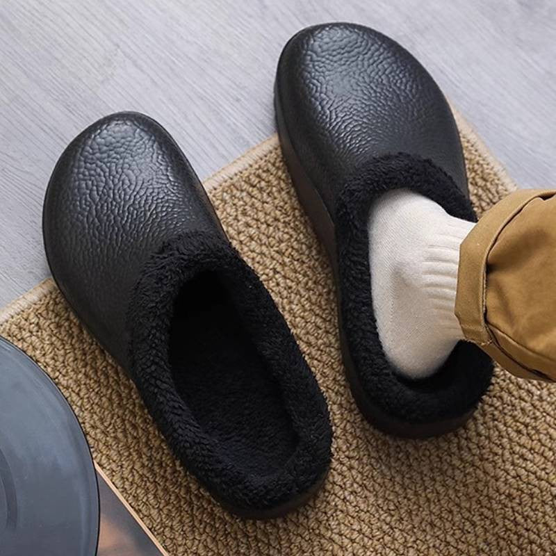 Plusock Cozy Fleece Lined Work Shoes - image 1