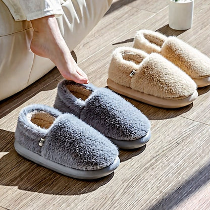 Plusock Warm Furry Indoor  Fluffy Shoes - image 0