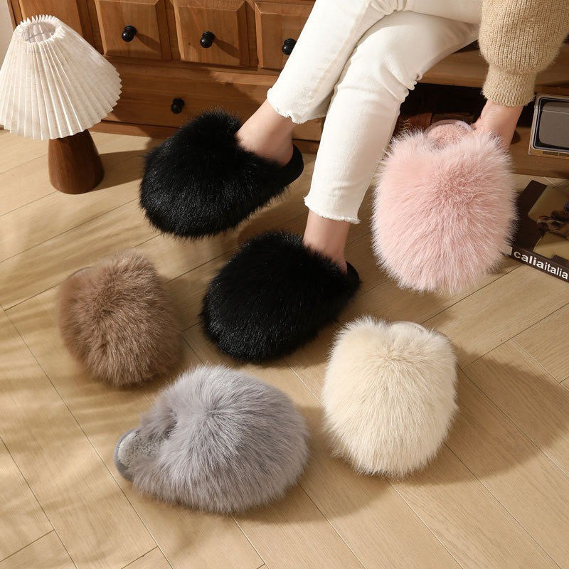 Plusock Plus Size Blush Plush Slippers - image 0