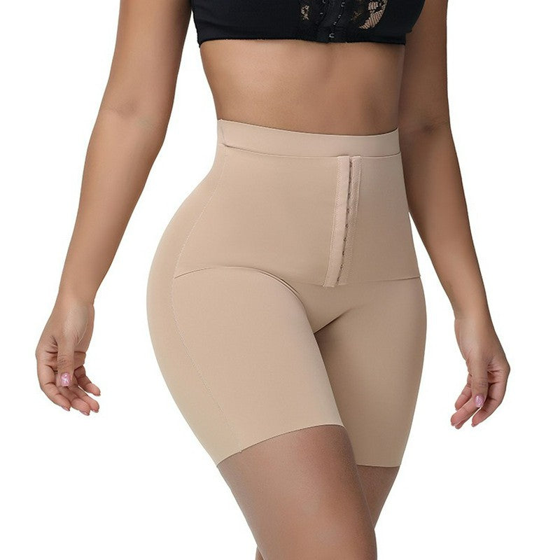 Plusock Sculpt High Waist Tummy Control Mid Thigh Shapewear - Nude - 3XL - image 2